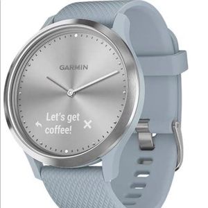 Silver / Seafoam Garmin Vivomove HR Smartwatch